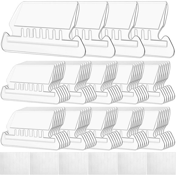 Selizo 100 sets de etiquetas para carpetas colgantes