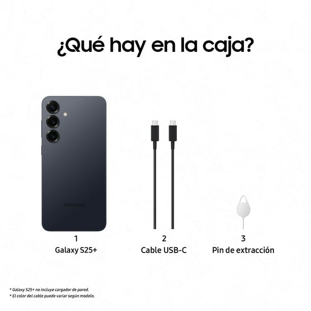 Samsung Galaxy S25+ 512g Negro Azulado | Lider