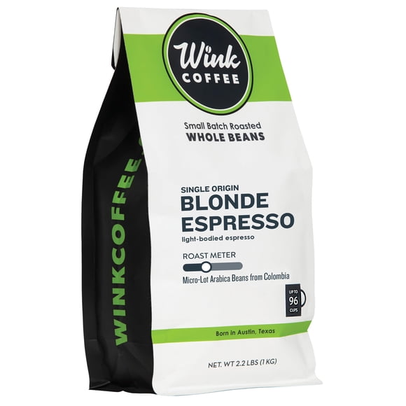 Coffee Wink Blonde Espresso 1 Kg Grano Entero Tostado Claro