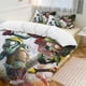 thumbnail image 1 of Plants Vs Zombies Quilt Set Thicken Soft 3 Pieces Bedding Set All Season Duvet Cove with 2 Pillowcases for Adult Women Girls Teens Home Room Decor, 1 of 5