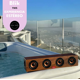 thumbnail image 4 of Parlante Blik Rockwood portátil con bluetooth madera, 4 of 5