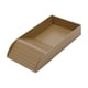 thumbnail image 3 of Comedero para tortugas y reptiles con rampa y cuenco de agua , Brown L Marrón L, 3 of 5