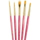 thumbnail image 1 of Set 5 Pinceles Princeton Mango Corto Pelo Taklon Dorado, 1 of 2