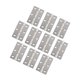 thumbnail image 4 of 10 Uds. Bisagras De Metal, Conectores De Bisagra De Cierre Para Armario, Caja De Madera, Argent, 4 of 5