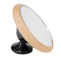 Magideal - Espresso Lens Reflective Mirror Flow Rate Observation, Con Imán Parte Inferior 360 Swivel Profesion Simple Para Elegante , Negro Haya Negro