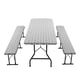 thumbnail image 1 of Protect Your Patio and Picnic Tables with our 3-Piece PVC Flannel Stretch Table Cover - Waterproof, Dust-proof, and Stylishly Printed!, 1 of 5