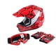 thumbnail image 1 of Casco Dot Youth Kids Motocross Offroad Red Spider S, 1 of 8