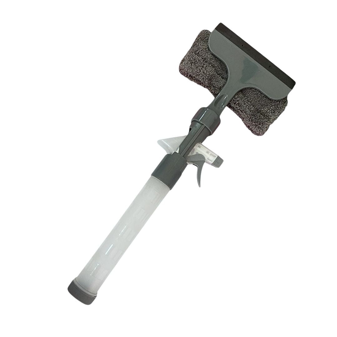 Genérico - Mopa Limpiador De Vidrio Microfibra Con Dispensador Spray