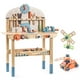 thumbnail image 1 of Juego de bancos de herramientas ROBOTIME, banco de trabajo de madera para niños con 41 piezas, 1 of 3