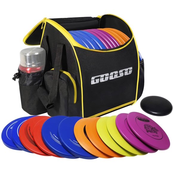 Set de Disc Golf GOOSO 12 piezas con mochila