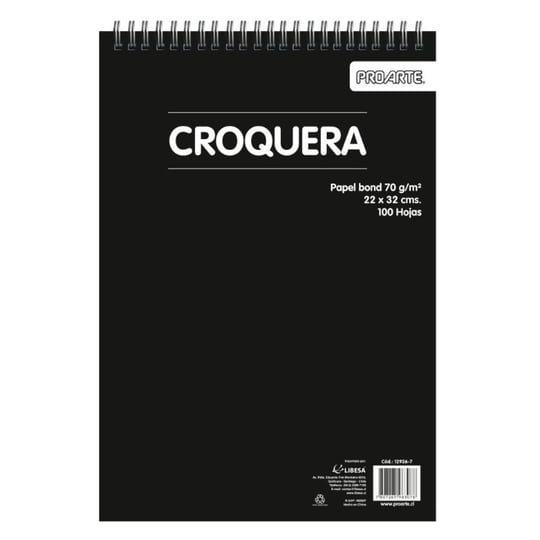 Croquera Lisa 22x32 Proarte