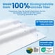 thumbnail image 3 of Toallas faciales desechables Borje XL, 100% de base biológica del USDA, 100 unidades, 3 of 7