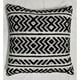 thumbnail image 1 of Cojín Jackard Zigzag Blanco Algodón, 1 of 2