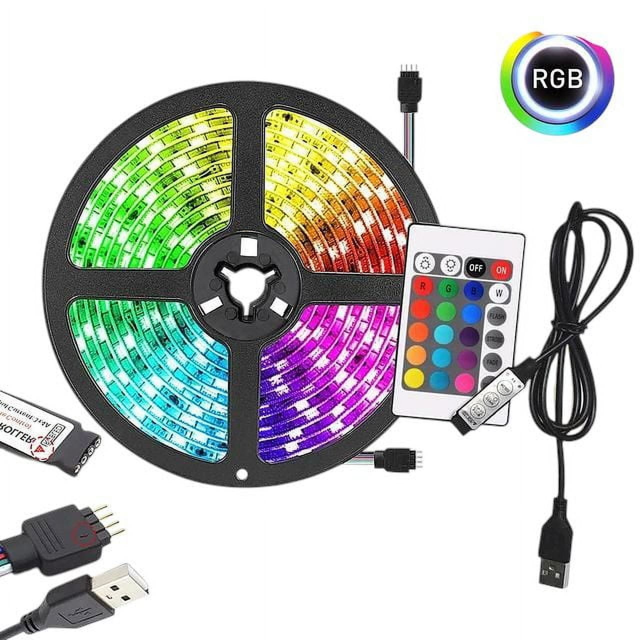 Alday - Tira Led Para Tv Rgb Usb Pc Felxible + Control Remoto