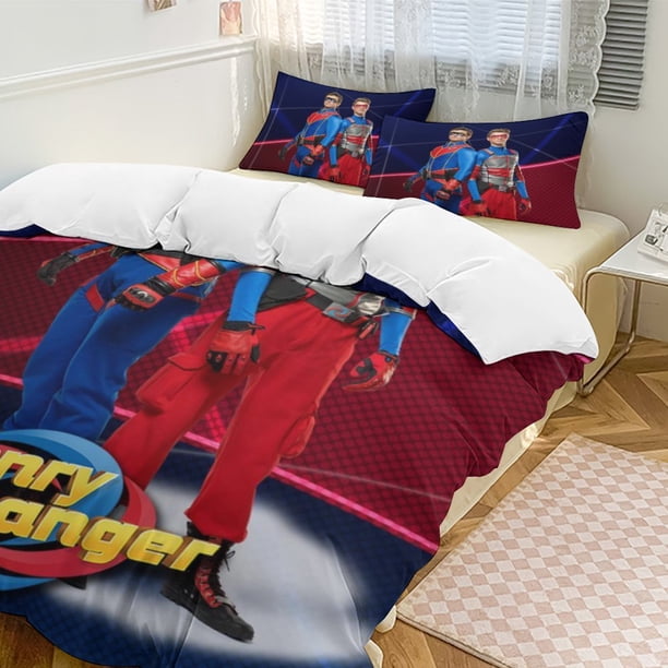 Henry Danger 3-Piece Bedding Set Duvet Cover Set Soft Warm And Comfortable Soft Bed Set