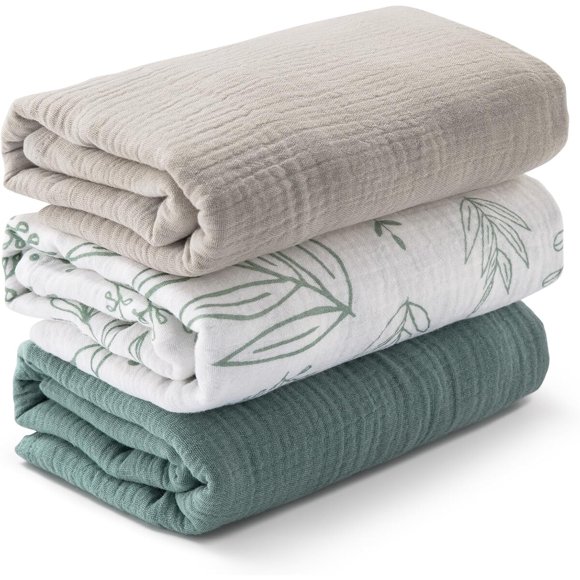 Mantas de Muselina LYRICHOM BABY 38 x 40 pulgadas