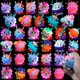 thumbnail image 1 of Supovil Paquete de 48 pelotas antiestrés 3D luminosas y que brillan en la oscuridad, 1 of 8