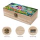 thumbnail image 3 of Dora South Park Caja Organizadora de Madera Rústica - Caja Decorativa Multifuncional para Escritorio, Hogar, Oficina, Joyas y Manualidades, 3 of 6