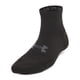 thumbnail image 2 of Medias Under Armour Play Up Quarter Mujer Paquete de 3 Negro, 2 of 3