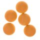 thumbnail image 3 of 2.5 '' eva ball bouncy balls soft foam balls pet kid toys paquete de 5 naranjas, 3 of 5