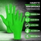 thumbnail image 2 of Guantes SAS Safety 66550 Derma-Vue de nitrilo para examen, sin polvo, 2 of 6