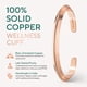 thumbnail image 2 of Pulsera TheraCopper Prisma de Cobre Puro 100%, 2 of 8