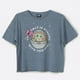 thumbnail image 1 of Polera Manga Corta Niña Baby Yoda Azul Star Wars, 1 of 4