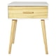 thumbnail image 1 of Velador Dover 1 Blanco Madera, 1 of 2