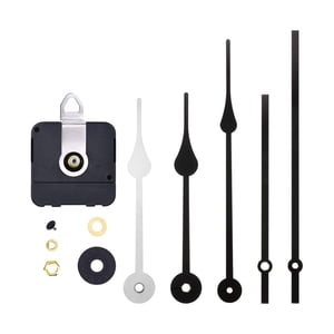 Magideal - Juego De Manecillas Y Movimientos De Reloj De Pared Grande, Piezas De Repuesto De Mecanismo De Reloj De Manecillas De Reloj, Kit De Motor De Reloj , Longitud Del Eje 31 M Longitud Del Eje 31 Mm
