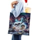 thumbnail image 4 of Amphibia Bolso de tela con estampado de lienzo para mujer, bolsa de compras reutilizable y estética, con cremallera interior, regalo para mujer,40*45cm., 4 of 6
