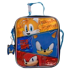 Lonchera Escolar Niño Team Sonic Azul Sonic