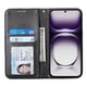 thumbnail image 5 of Funda Flip FOXDOCK para OPPO Reno 12 5G , Estilo Billetera con Diseño Rombo, Correa de Mano y Soporte, Uso Diario, 5 of 6