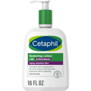 Loción Corporal Cetaphil Restoring Con Antioxidantes 473 Ml Para El Envejecimiento