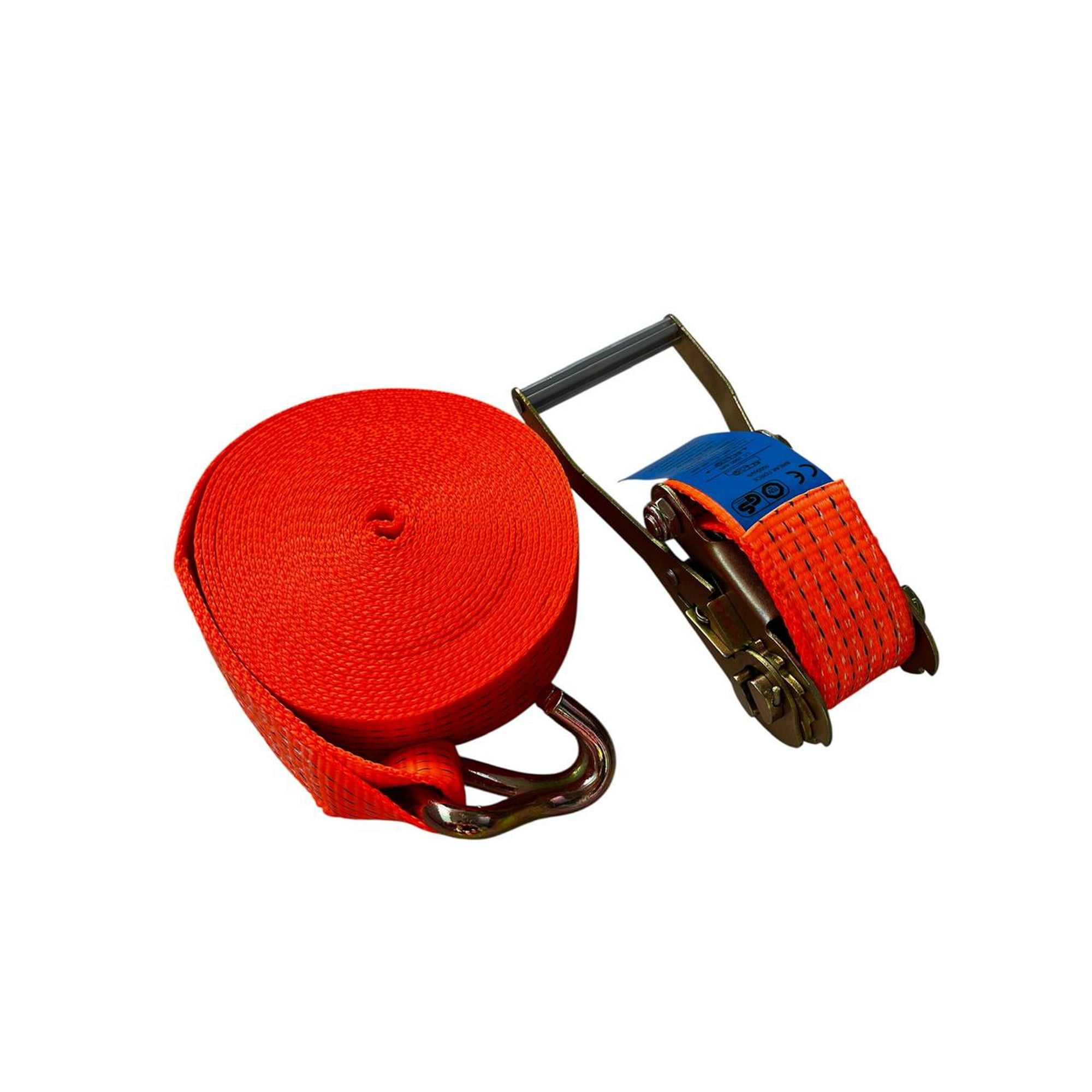 Genérica - Eslinga De Amarre Con Ratchet 9 Metros Para 5000kg