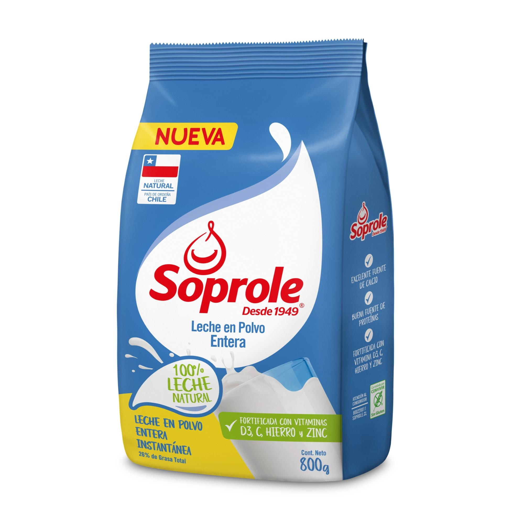 Leche Entera En Polvo 800 g Soprole