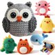 thumbnail image 1 of Joyclub Crochet Kit for Beginners 6 Animal Family with Video, 1 of 3