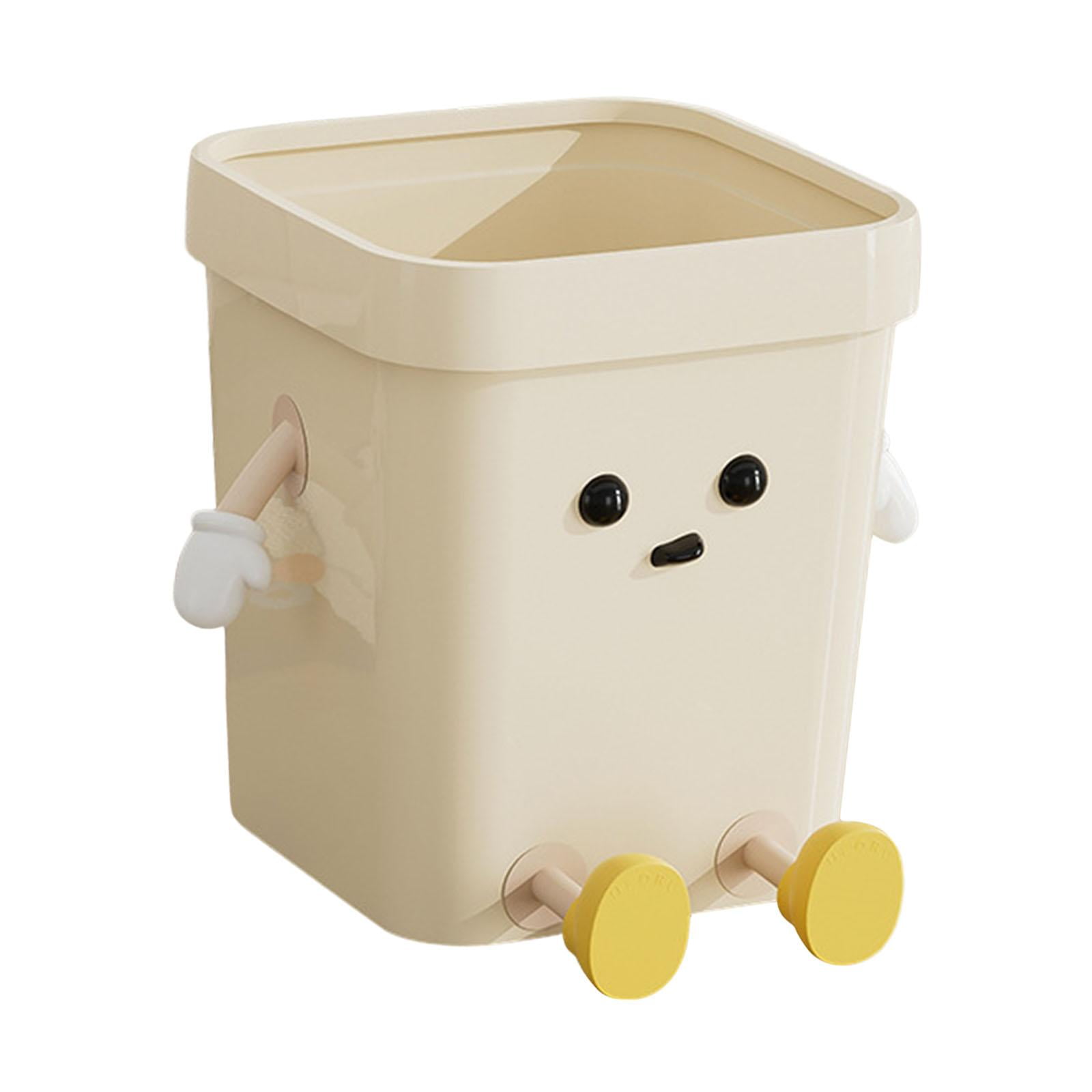 Bothyi - Cubo De Basura Creativo, Contenedor De Basura De Dibujos Animados Para Sala De Estar, Baño, Oficina, Asiento Grande