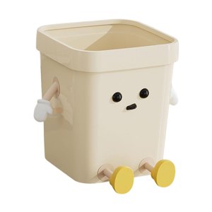 Bothyi - Cubo De Basura Creativo, Contenedor De Basura De Dibujos Animados Para Sala De Estar, Baño, Oficina, Asiento Grande