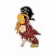 thumbnail image 2 of Set De 4 Pines Disney Piratas Del Caribe Loro De Colores, 2 of 5