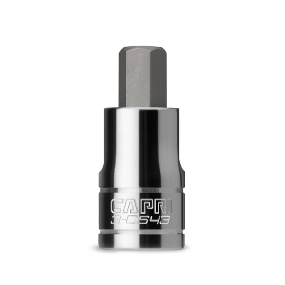 Dado hexagonal de 12 mm con encastre de 1/2 pulgada Capri Tools