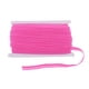 thumbnail image 5 of Cinta elástica de 50 yardas de encaje elástico para la banda para el cabello Ropa Rose Red, 5 of 5