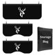 thumbnail image 1 of Cubierta de guardabarros HANDY Pack de 3 negro con diseño de ciervo, 1 of 9