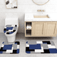 thumbnail image 5 of Set Juego De Baño Con Cortina Cubre Inodoro 4 Piezas, 5 of 8