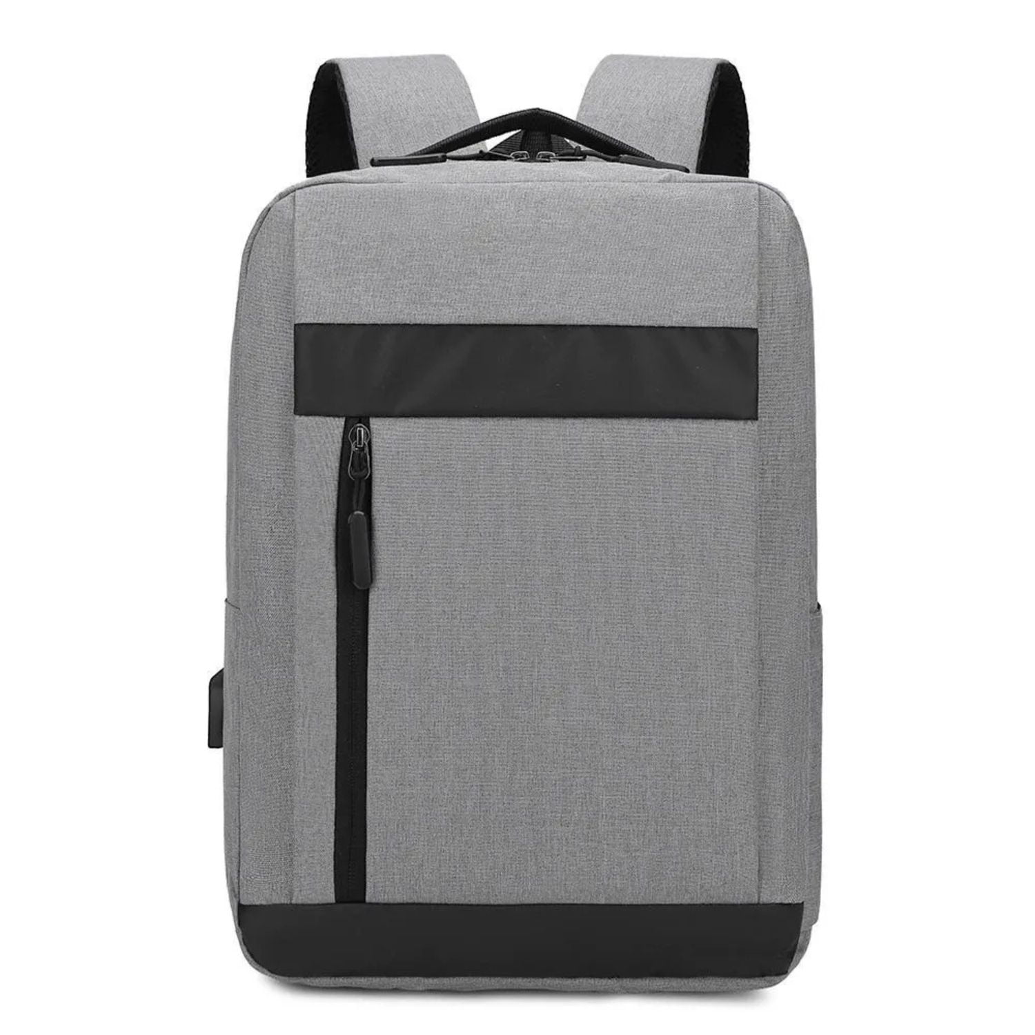 Openbox - Mochila Para Notebook Con Usb Gris