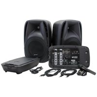 Gemini Sound - Sistema Pa Portátil Gemini 600W Con Bluetooth Y Mezclador