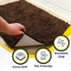 thumbnail image 2 of Felpudo para perros Muddy Mat, superabsorbente, de microfibra, color marrón, 2 of 7