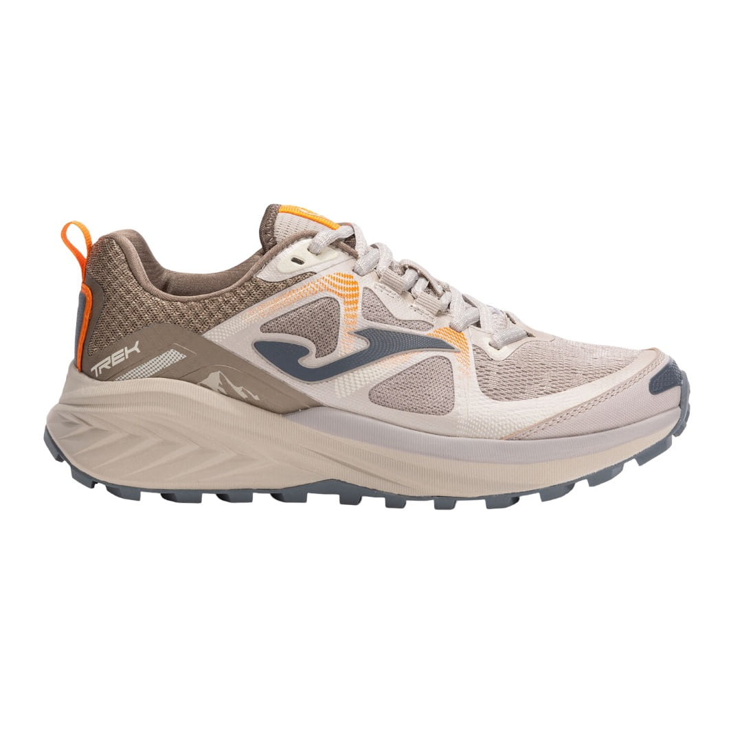 Zapatilla Trail Running Mujer Trek Beige Joma