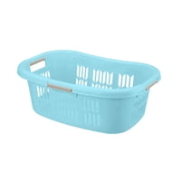 Reyplast - Cesto Canasto De Ropa Anatomico 40L Antes/Después Del Lavado