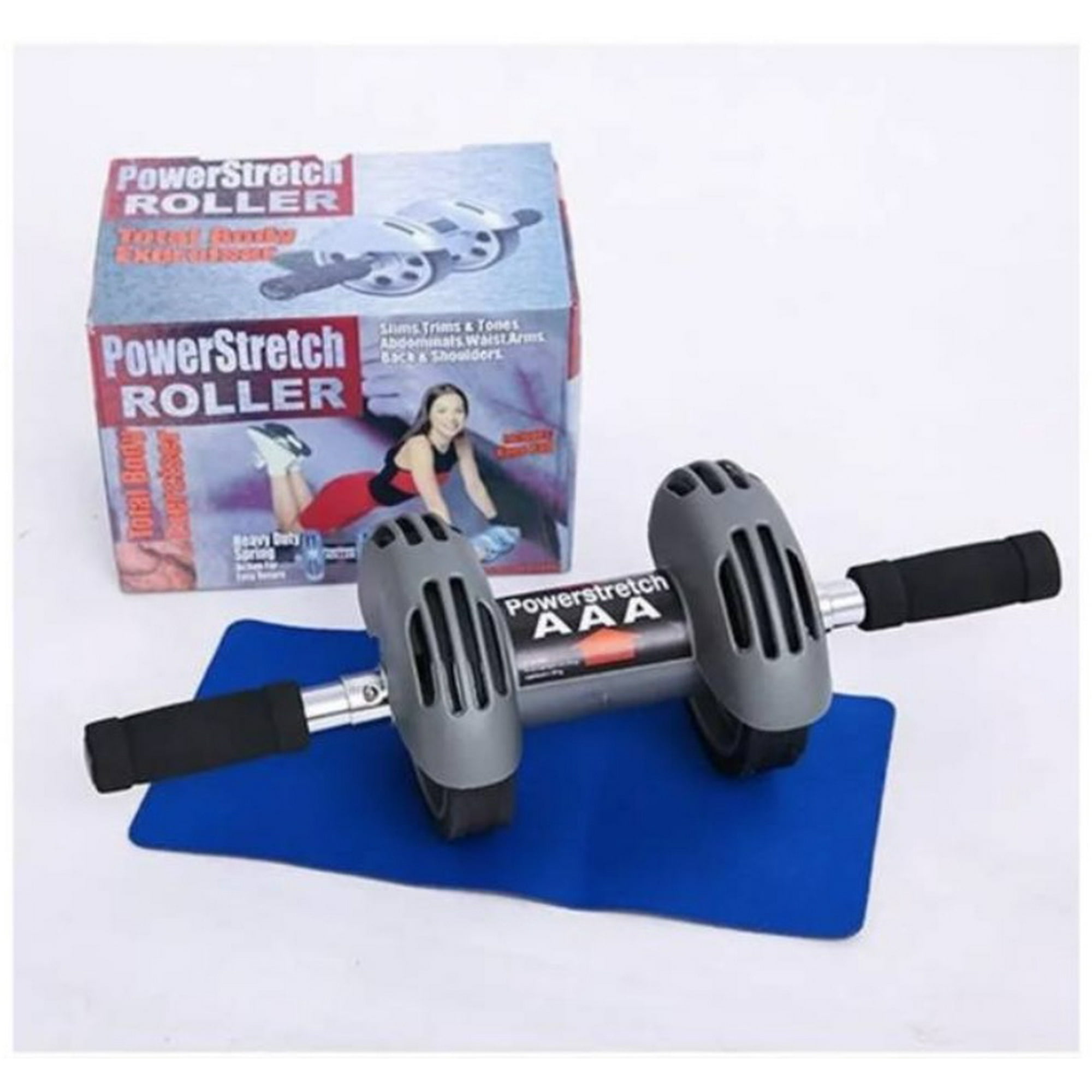 Tomasstore - Doble Rueda Abdominal De Ejercicio Power Str