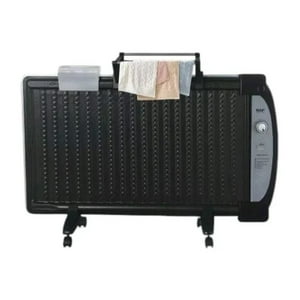 Raf - Calefactor Convector Panel 2000W Negro R1500